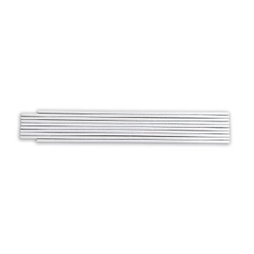 Meterstab weiss einseitig V2